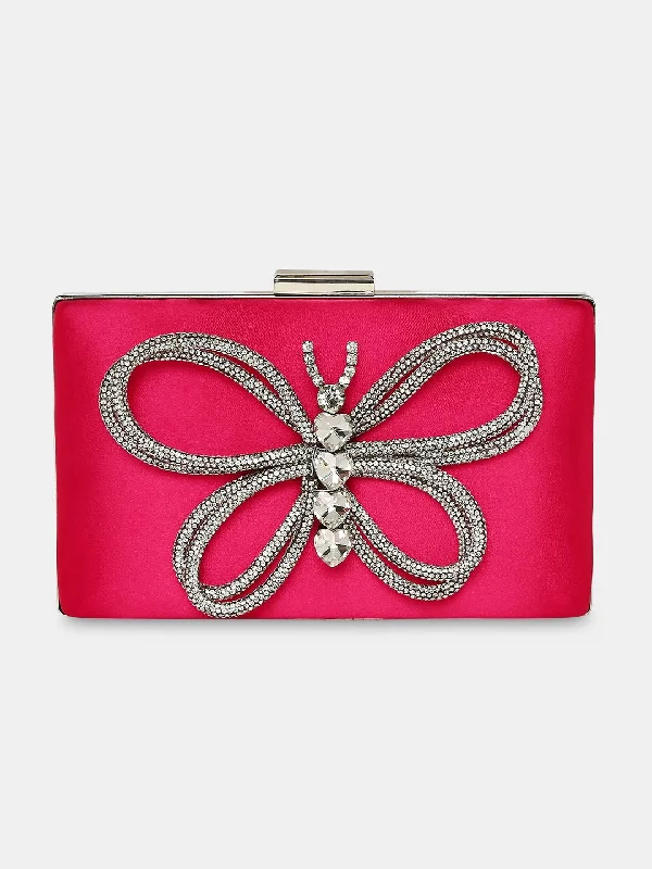 Caprese ELLA CLUTCH MEDIUM Fuchsia