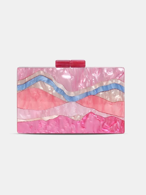 Caprese GIA CLUTCH SMALL Pink