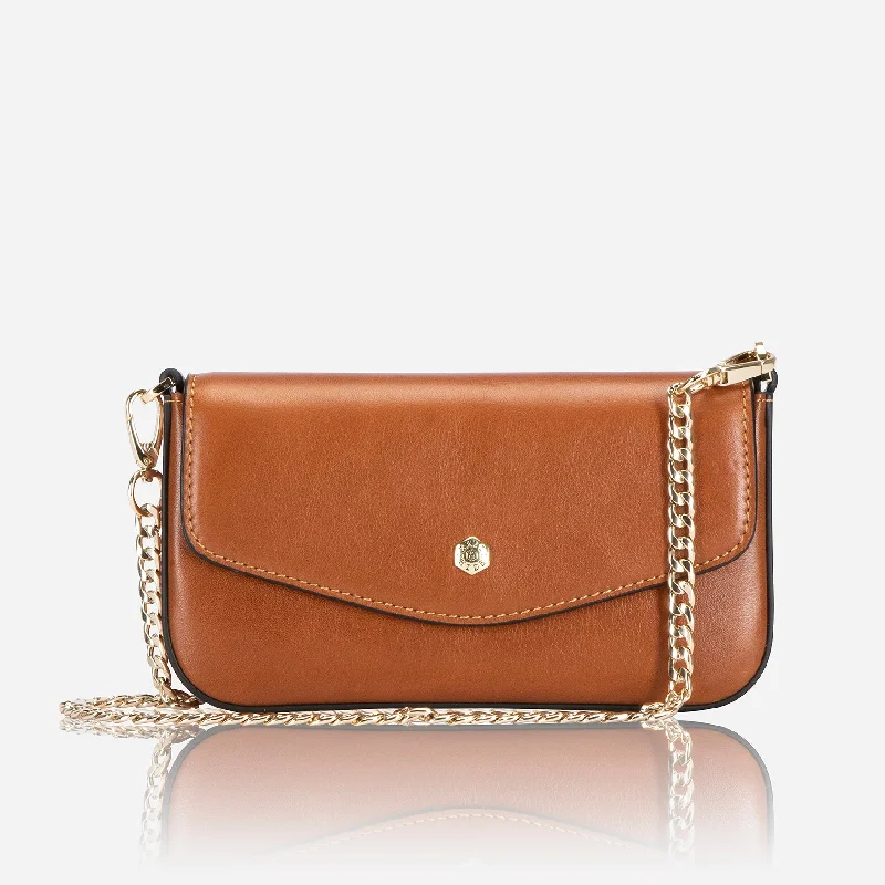 Paris Clutch Bag, Tan