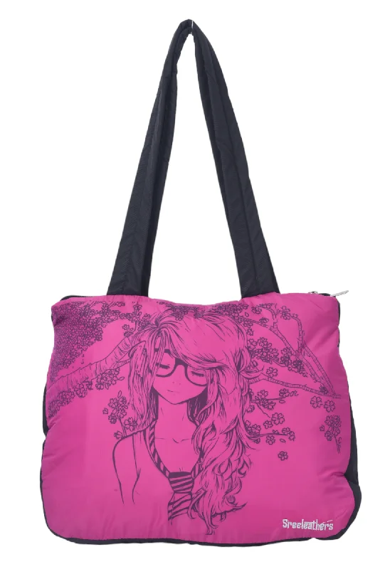 Ladies printed Handbag 34012