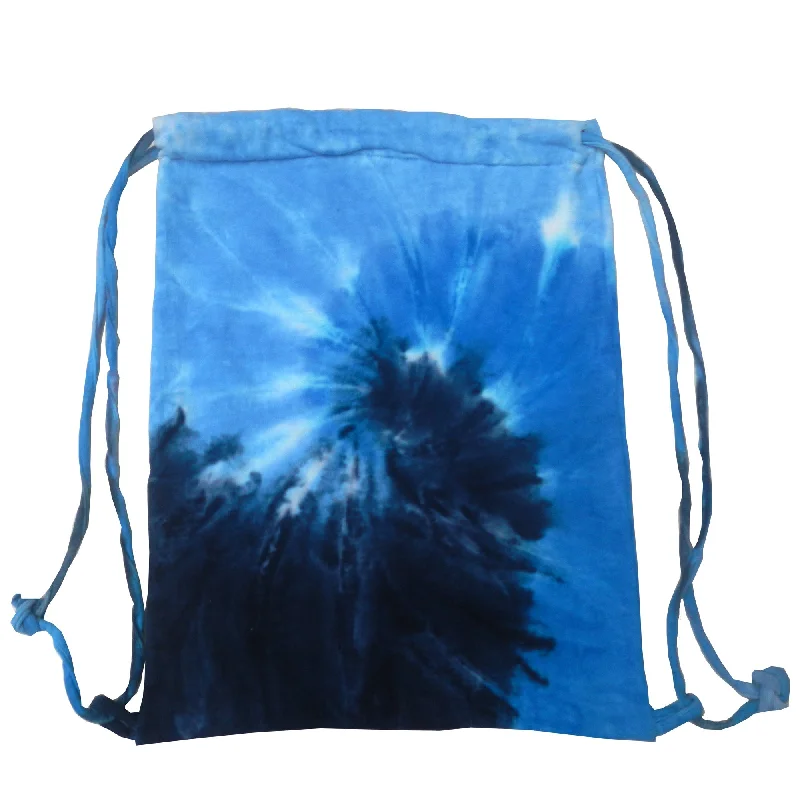 Colortone Tie Dye Sports Drawstring Tote Bag