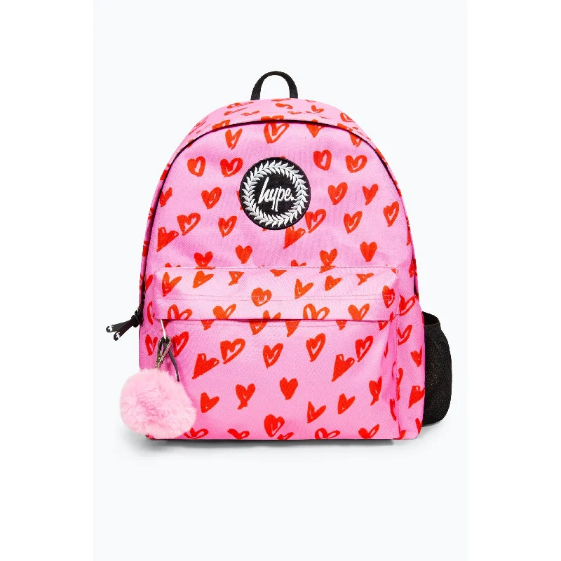 Hype Girls Hearts Scribble Backpack