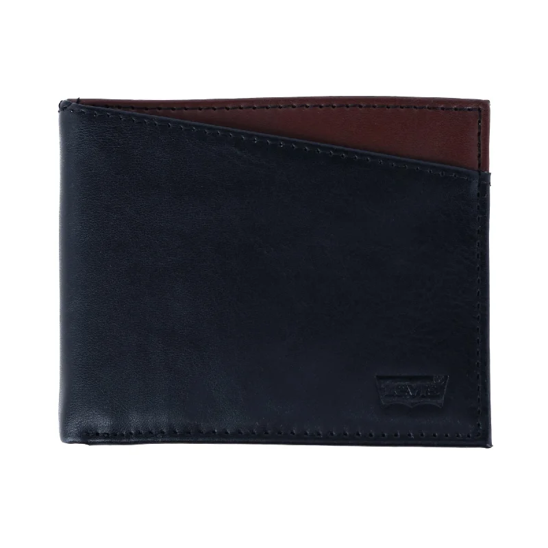 Levis Men's Two Tone Billfold Wallet