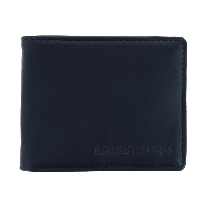 London Fog Men's Bifold Wallet with Valet Tray