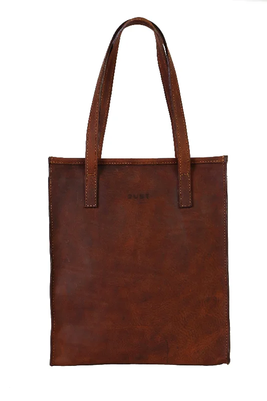 Mod 105 - Tote Bag Heritage Brown made with Tuscan Vegetable-Tanned Leather