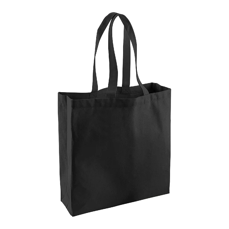 Westford Mill Fairtrade Cotton Classic Tote Shopping Bag (Pack of 2)