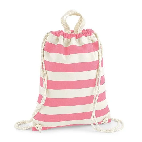 Westford Mill Ladies/Womens Nautical Gymsac