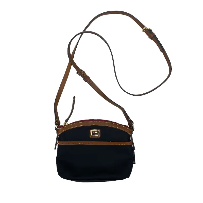 BLACK CROSSBODY DESIGNER by DOONEY AND BOURKE Size:SMALL