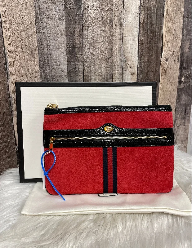 Clutch Luxury Designer Gucci, Size Large