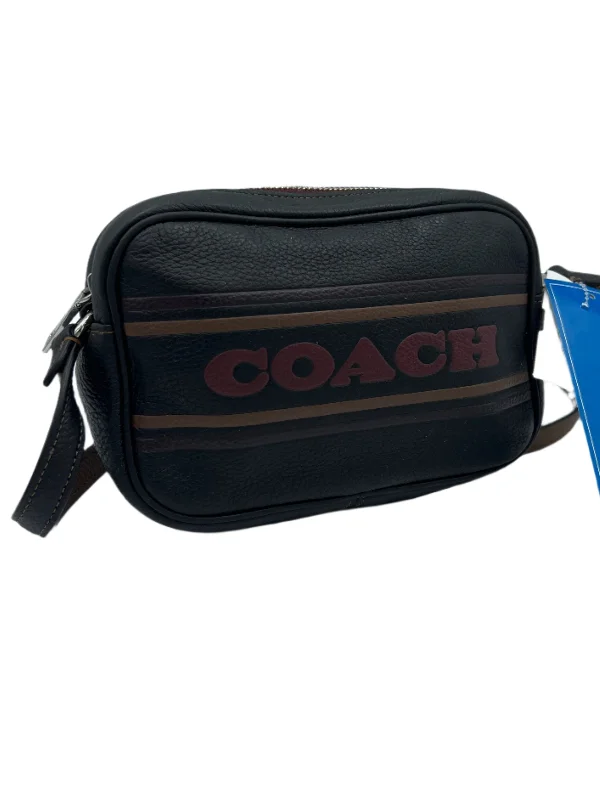 Coach Jamie Mini Stripe Leather Camera Bag