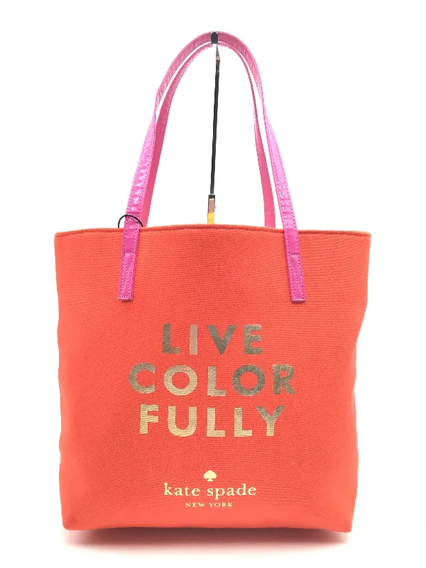 Tote Designer By Kate Spade, Size: Large