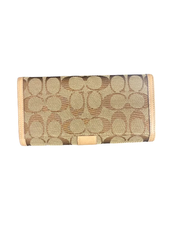 Wallet Designer By Coach, Size: Large