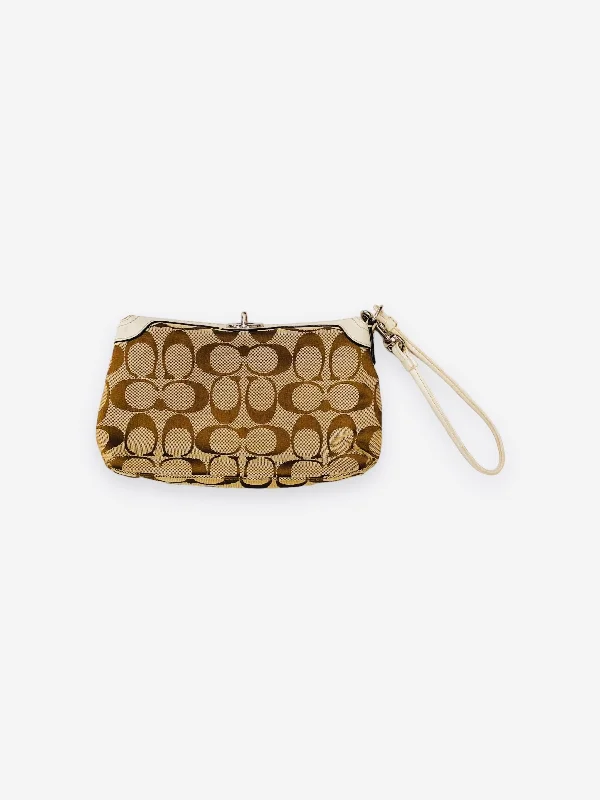 Wristlet Designer By Coach, Size: Small