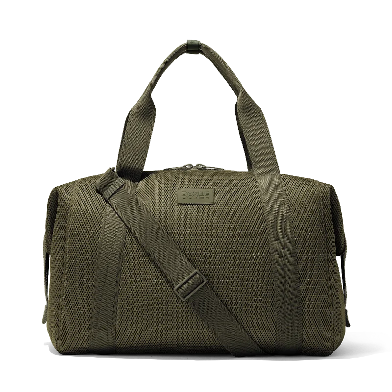 Landon Carryall in Dark Moss Air Mesh, Extra Large