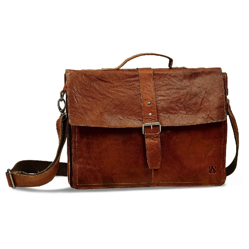 Portfolio | Brown | Waxed Buffalo Leather