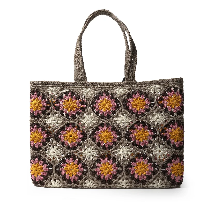 Shopper | Marigold Basket | Crochet | Sand Pink