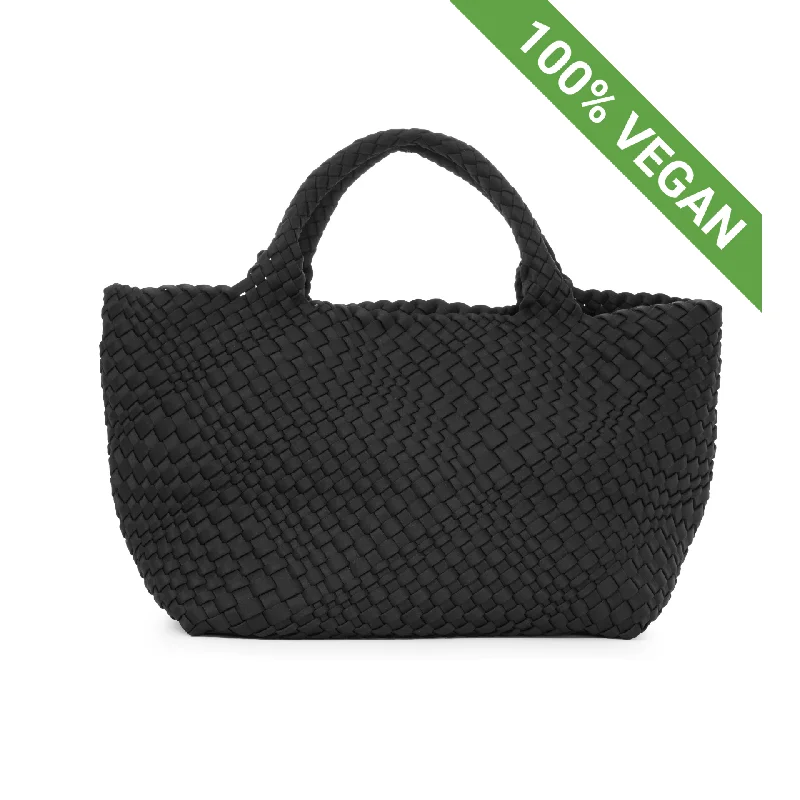 Hand Braided Shopper | Black | Vegan S | A