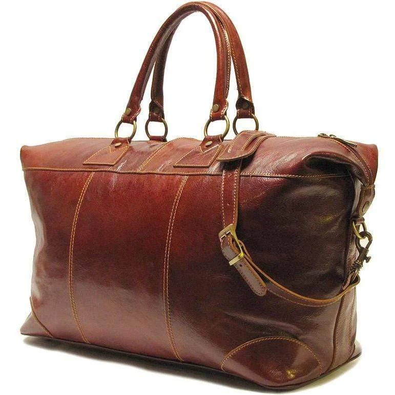 Floto Leather Capri Duffle