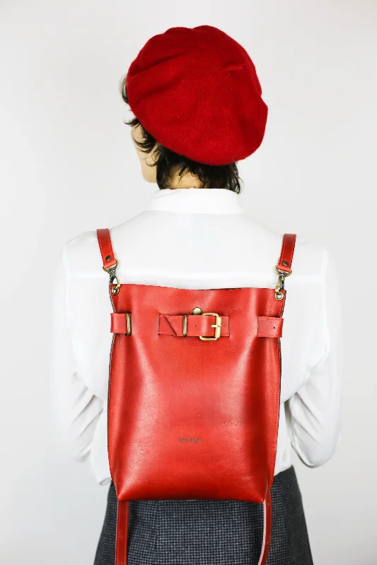 Red Leather Bag