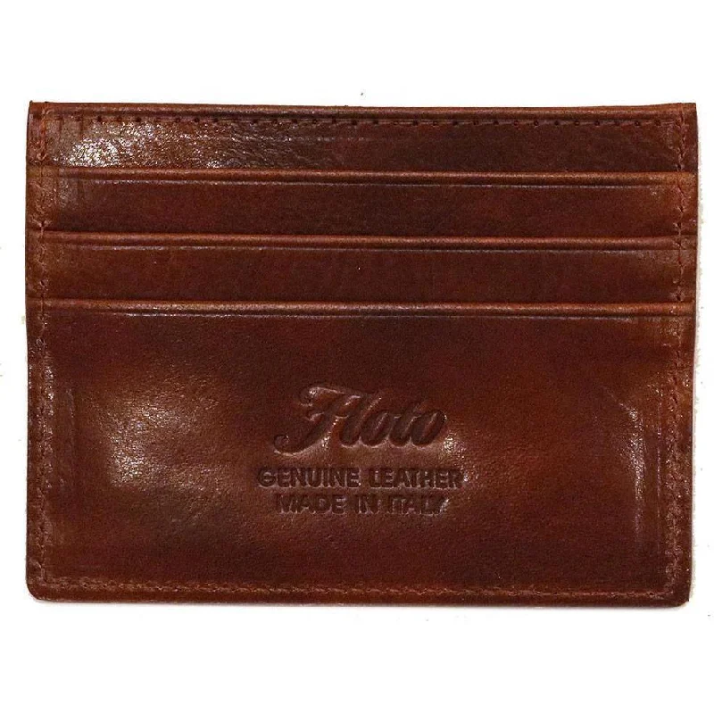 Floto Leather Venezia Card Wallet