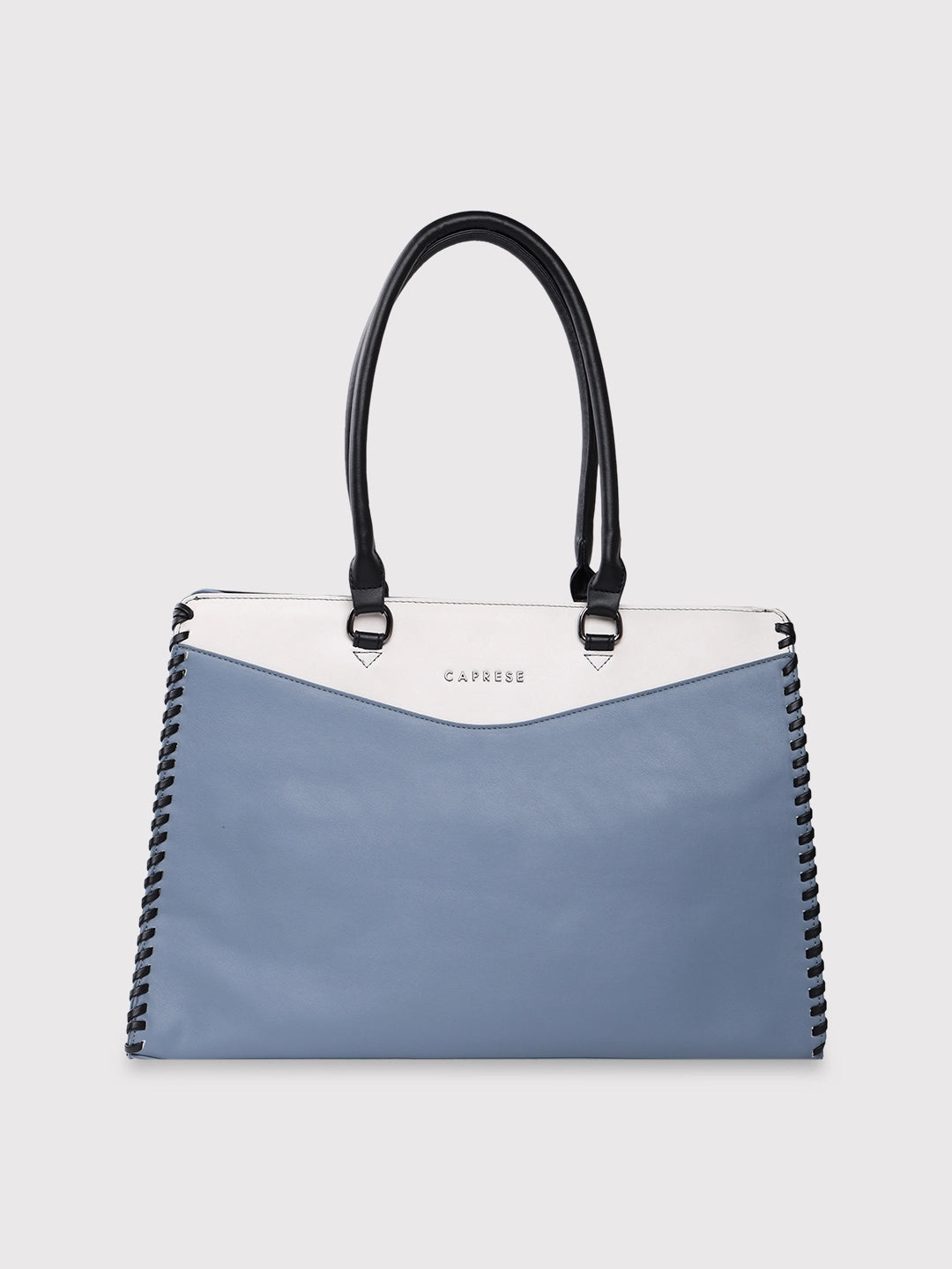 Caprese Rome Laptop Satchel Large Blue