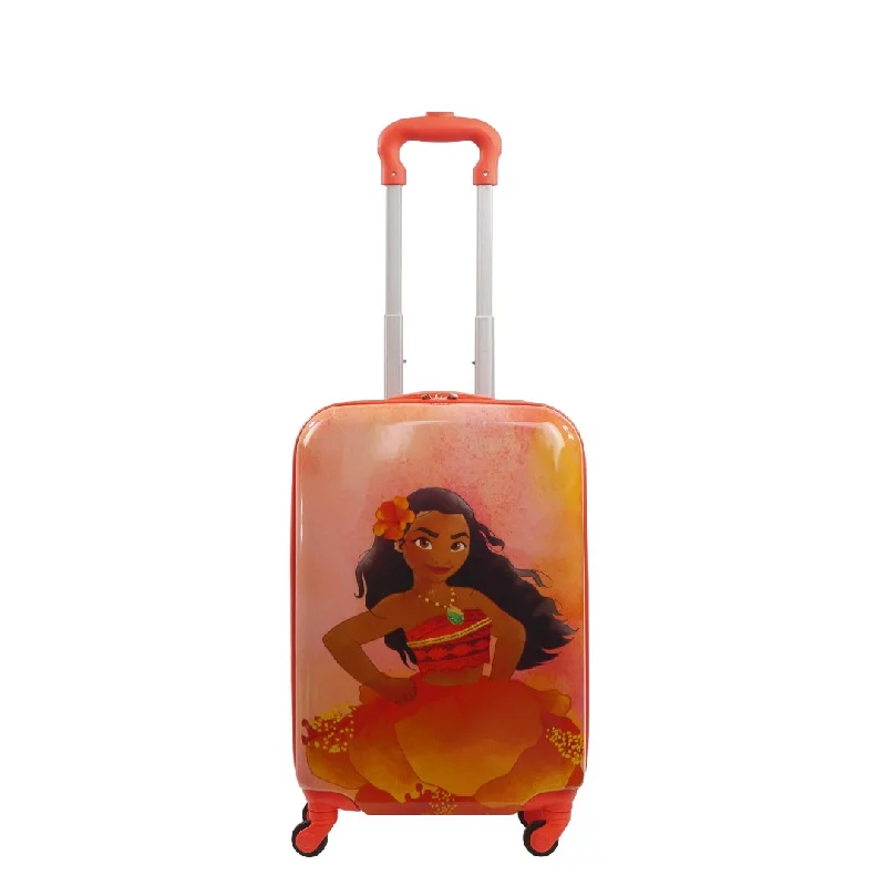 Disney Princess Moana Flower 20.5"" Kids Carry-on Luggage