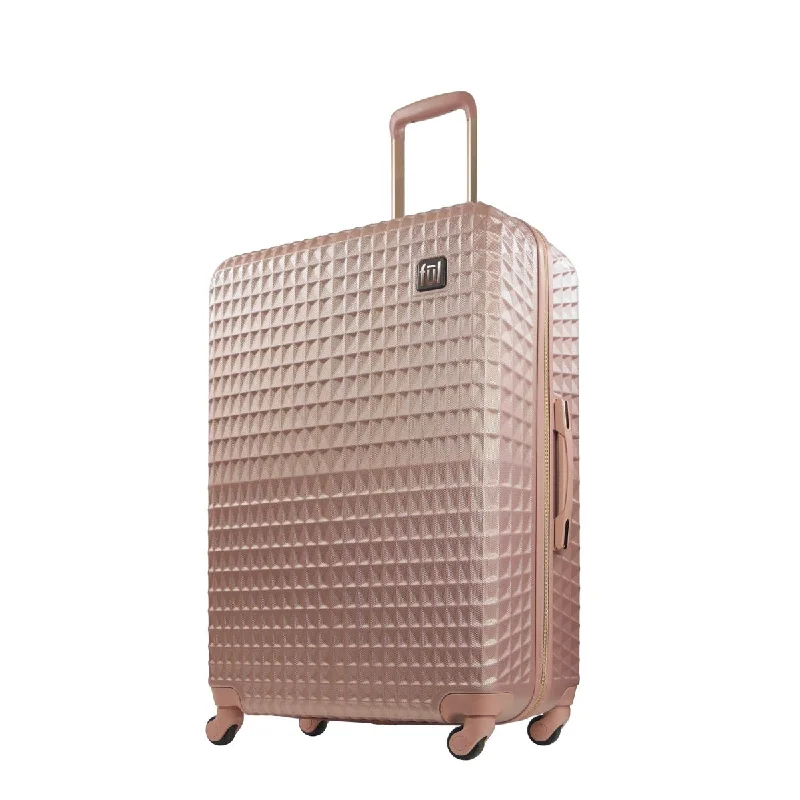 Geo 31"" Hardsided Spinner Luggage Rose Gold