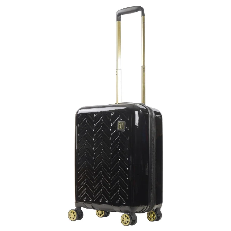 Ful Groove 22"" Expandable Hardside Spinner luggage,  Black