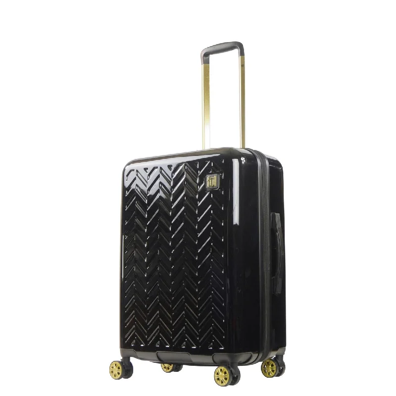 Ful Groove 27"" Expandable Hardside Spinner luggage, Black