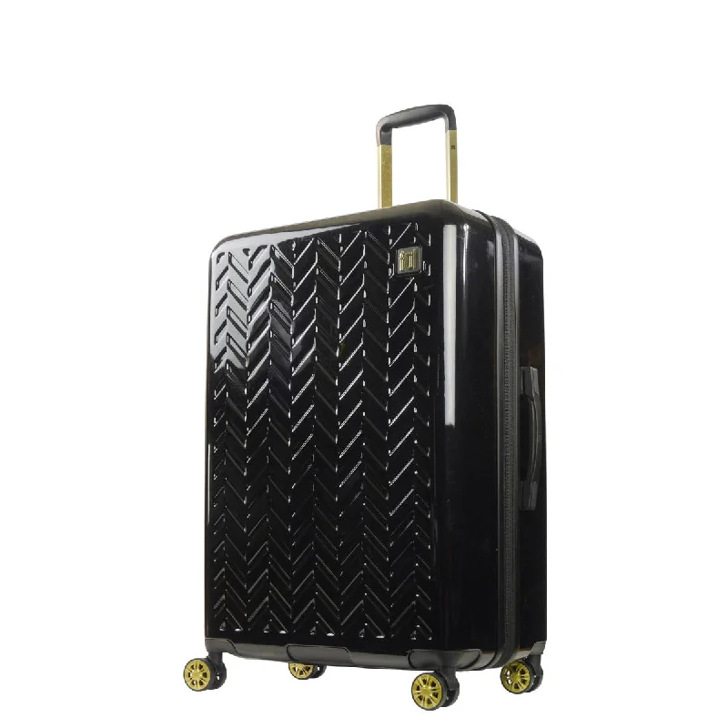 Ful Groove 31"" Expandable Hardside Spinner luggage, Black