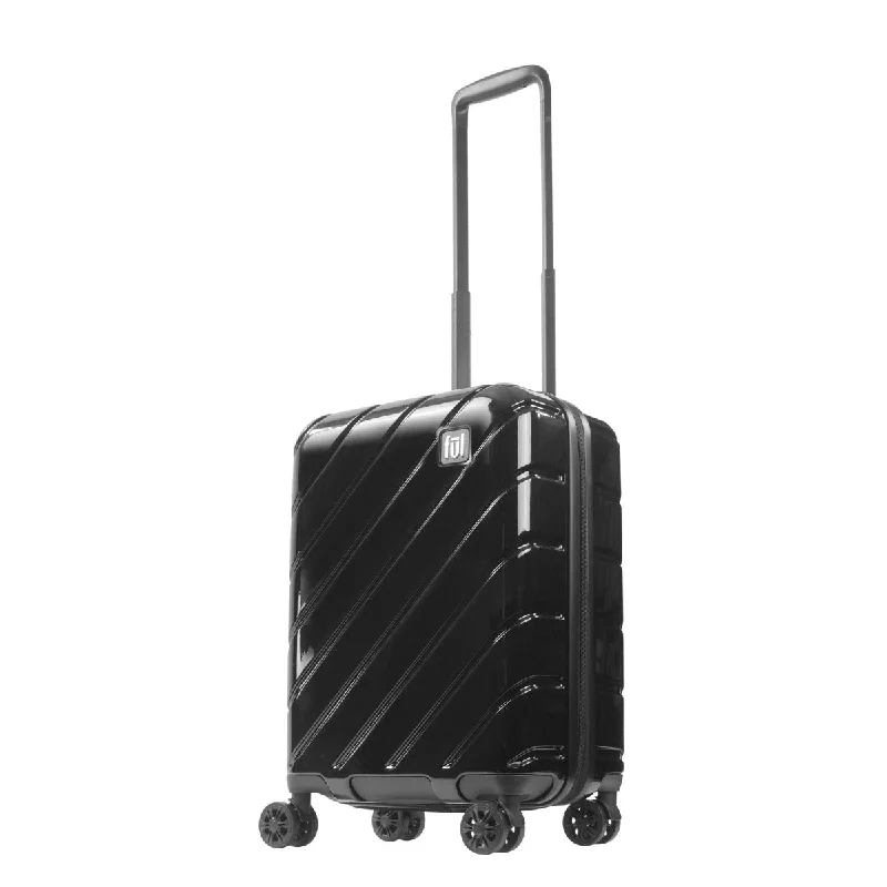 Ful Velocity 22"" Expandable Hardside Spinner Luggage, Black