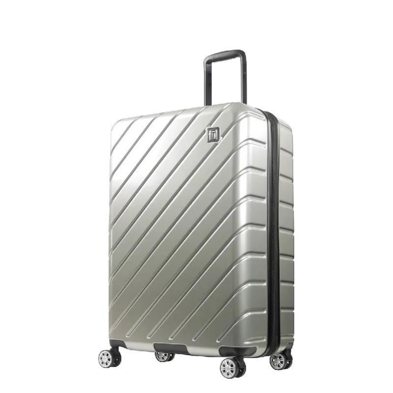 Ful Velocity 31"" Expandable Hardside Spinner luggage, Silver