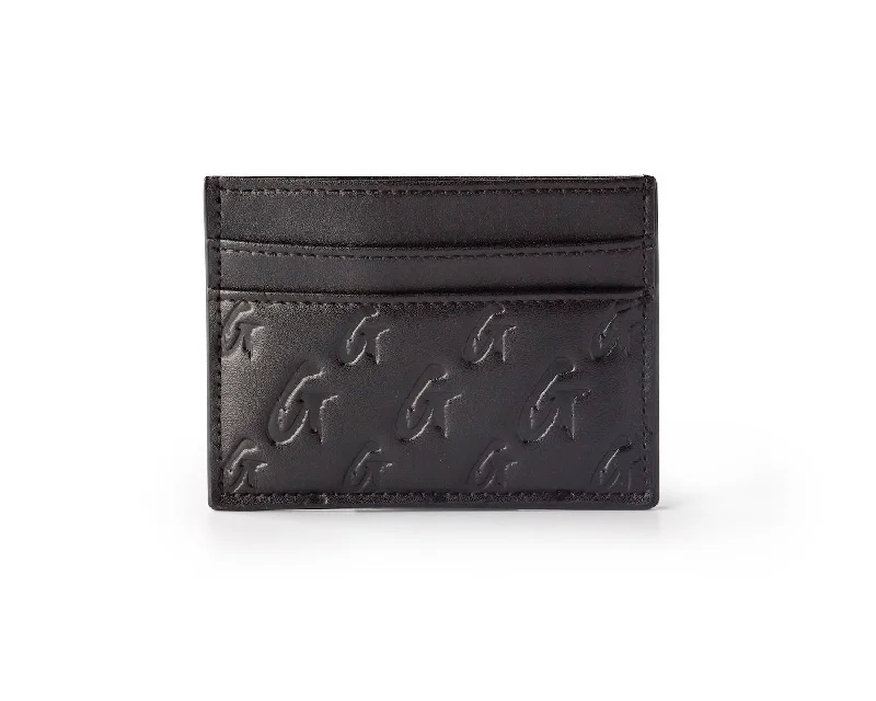 MONOGRAM CARD HOLDER MATTE BLACK