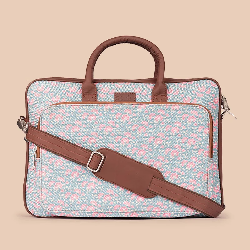 Chettinad Florals Laptop Bag