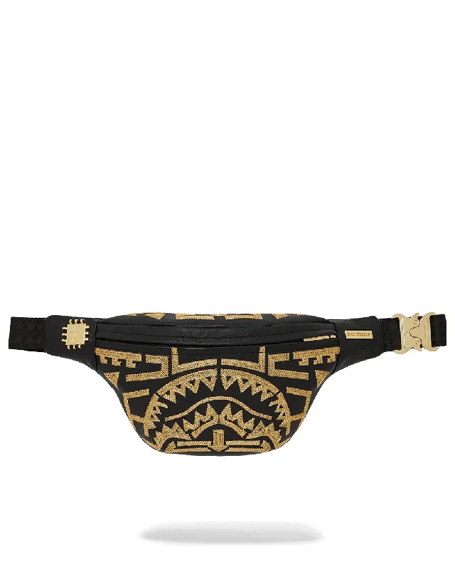 Sprayground Waist bag Ai TRIBAL GOLD SAVVY CROSSBODY Gold