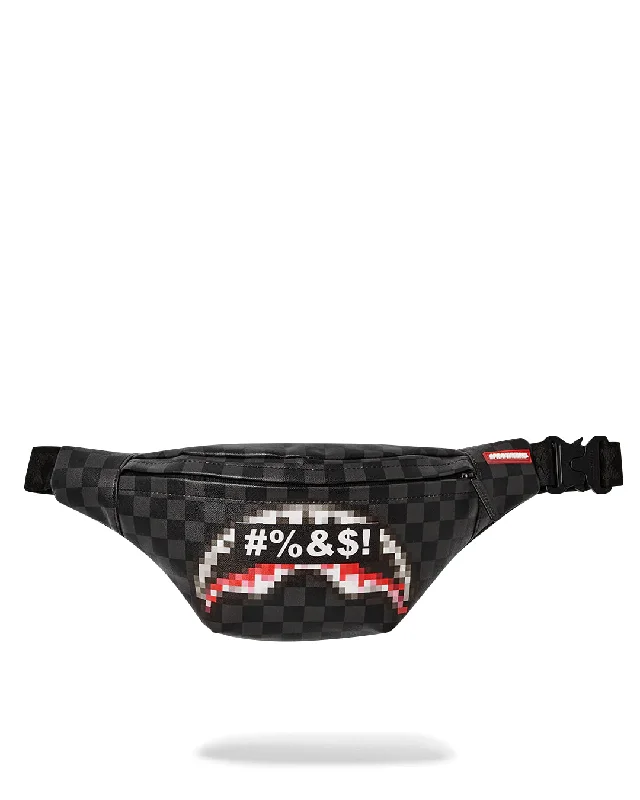 Sprayground Waist bag CENSORED SAVVY CROSSBODY Black