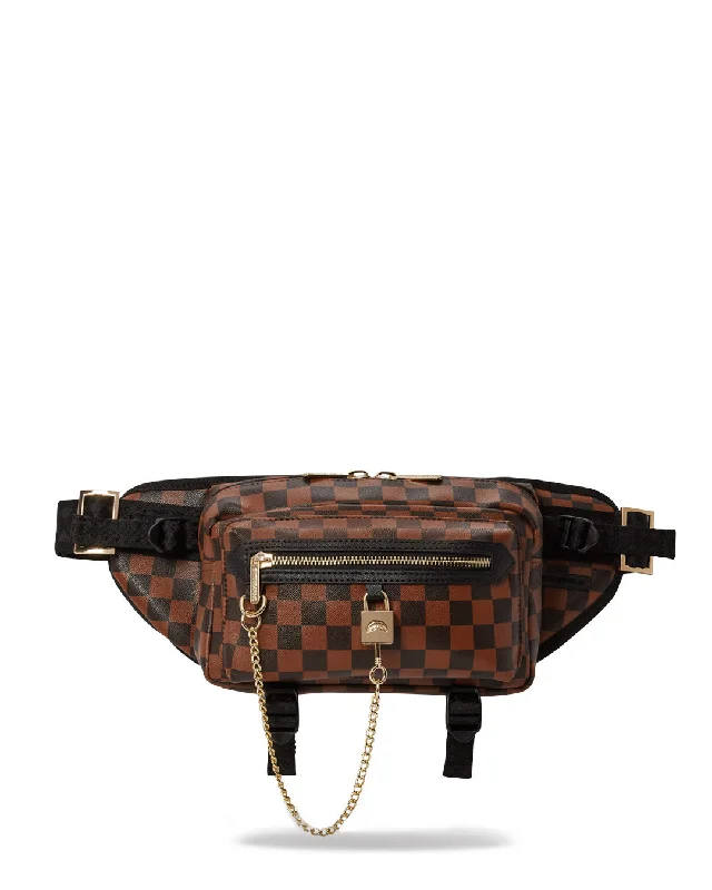 Sprayground Waist bag HENNY SIP LOCK CARGO CROSSBODY  Brown