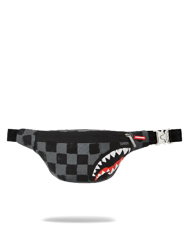 Sprayground Waist bag SHARKS IN PARIS GRAY PAINT CROSSBODY Grey