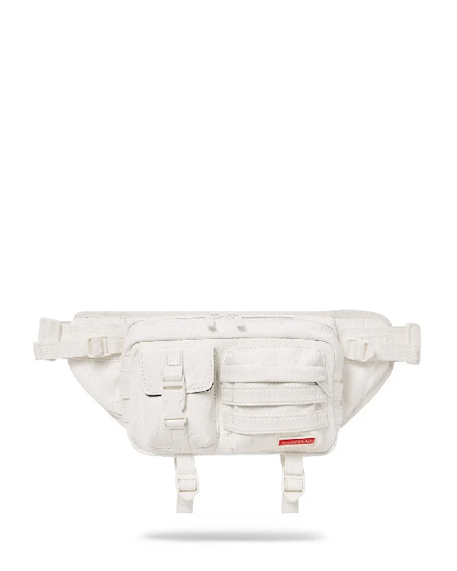 Sprayground Waist bag SNOW CARGO CROSSBODY White