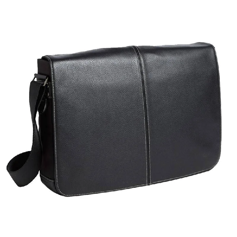 Tyler Slim Leather Messenger Bag